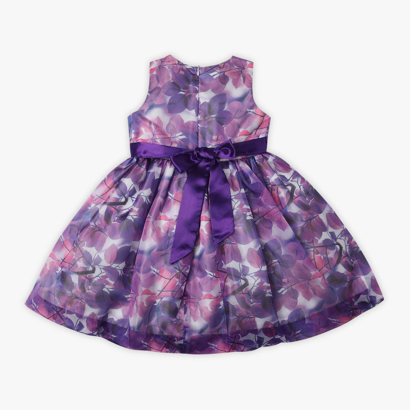 Girls Regular Fit Printed Frock