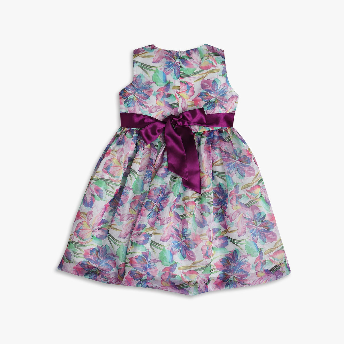 Girls Regular Fit Printed Frock