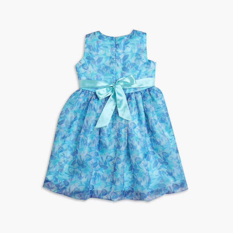 Girls Regular Fit Printed Frock