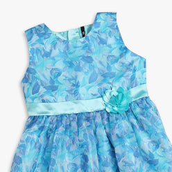 Girls Regular Fit Printed Frock