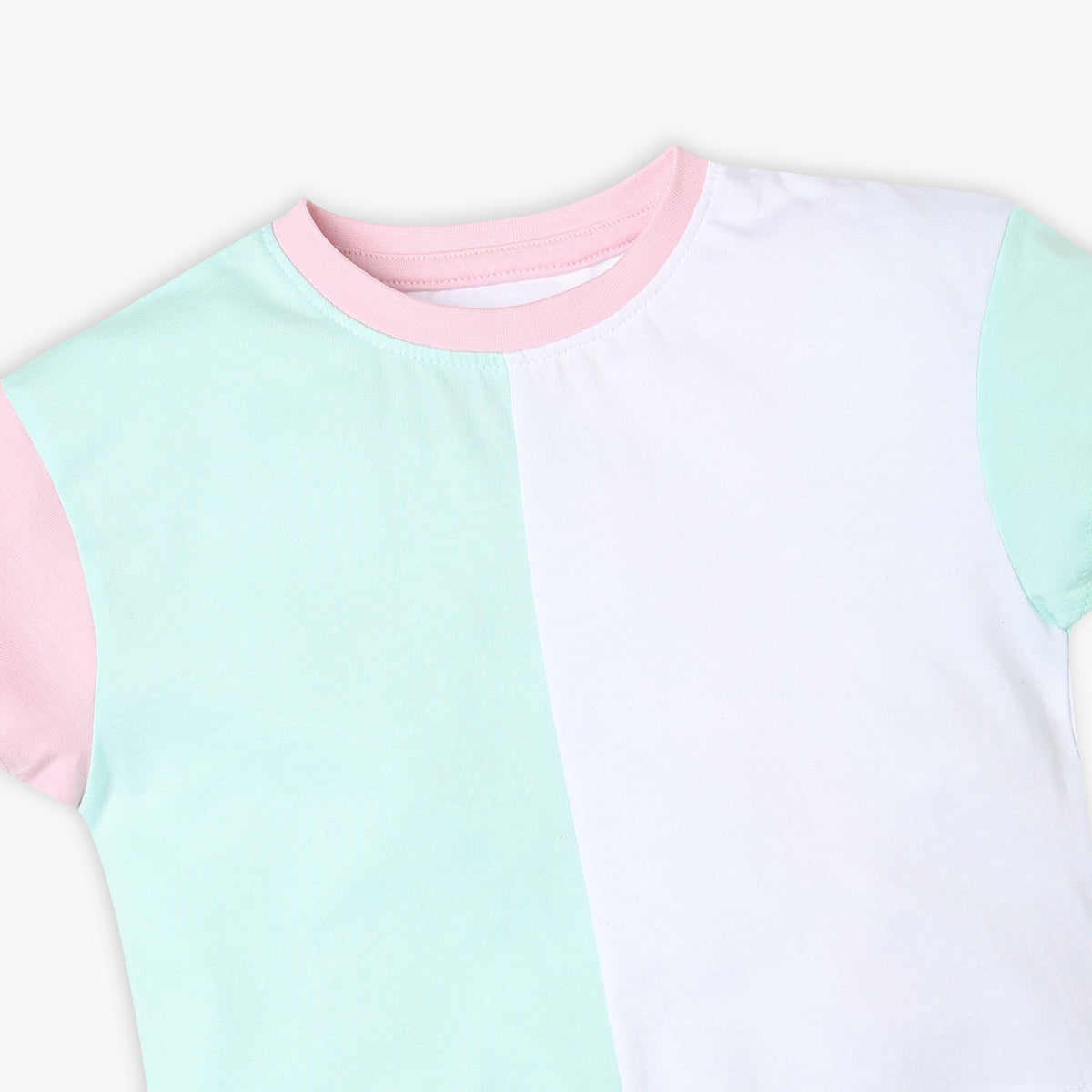 Girl's Regular Fit Solid T-Shirt