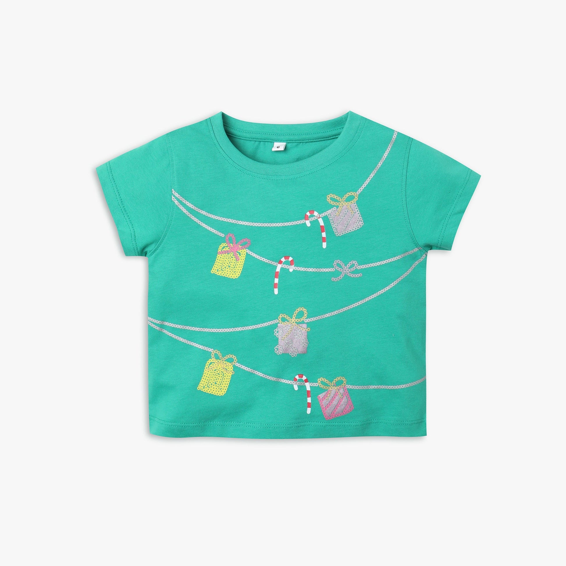 Girls Regular Fit Printed Frock