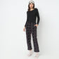 Regular Fit Printed Mid Rise Pyjamas