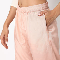 Straight Fit Solid Ethnic Pants