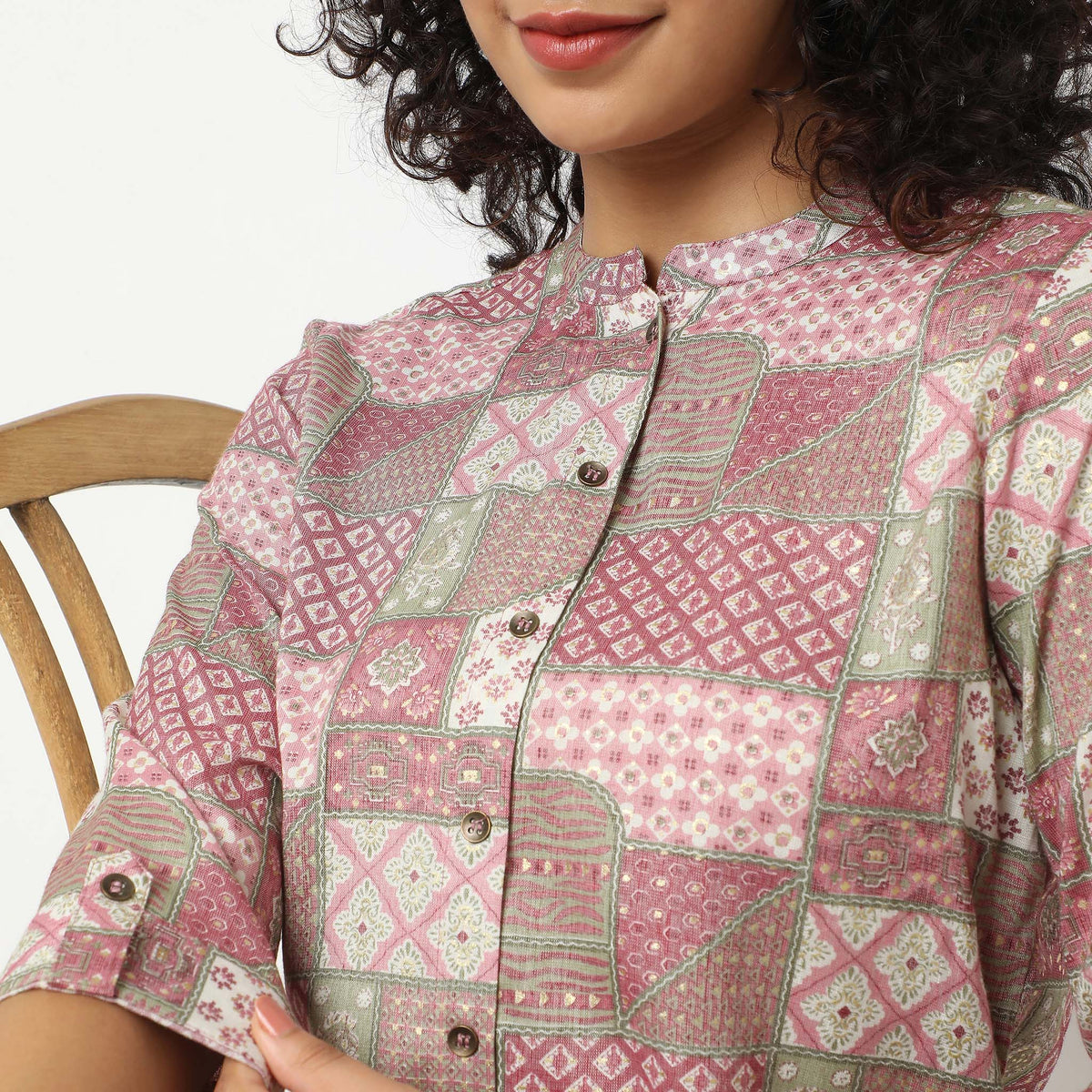 Regular Fit Printed Ethnic Sets