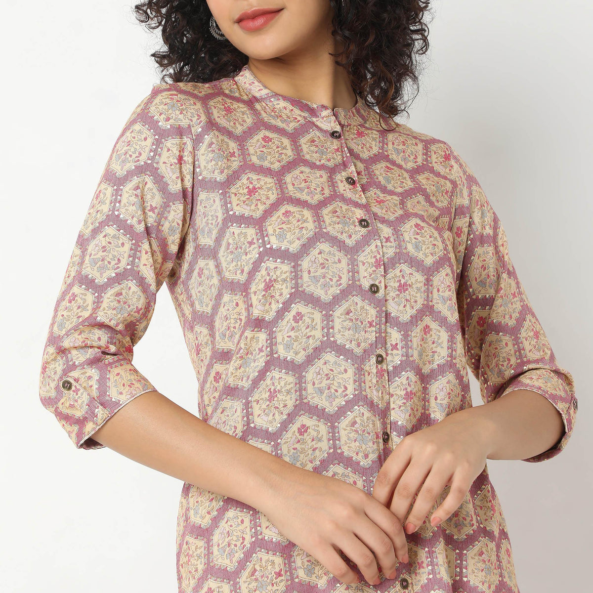 Regular Fit Printed Kurta Sets