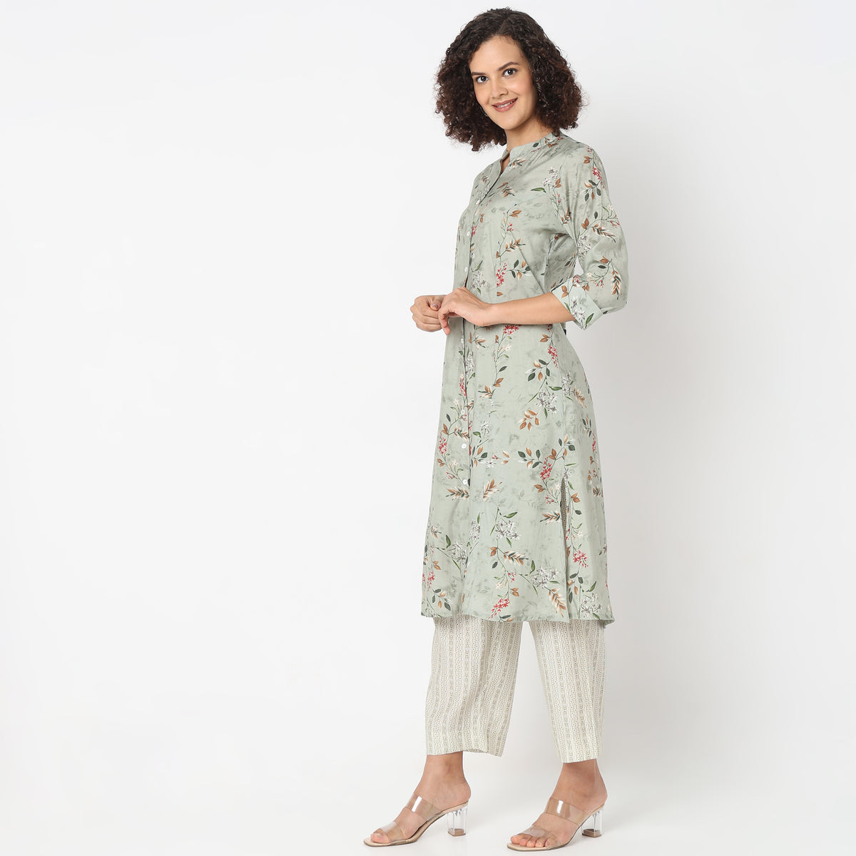 Regular Fit Printed Kurta Sets