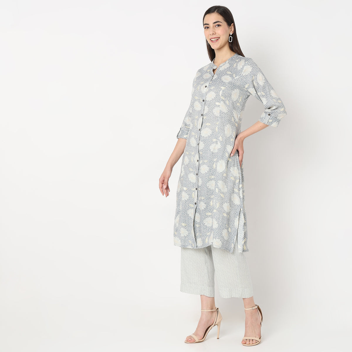 Regular Fit Printed Kurta Sets