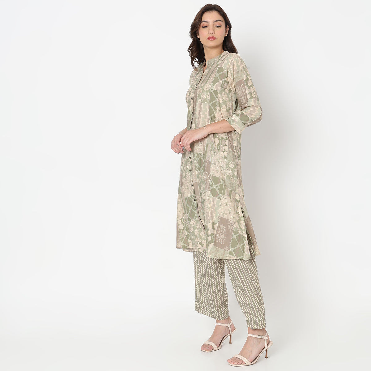 Regular Fit Printed Kurta Sets