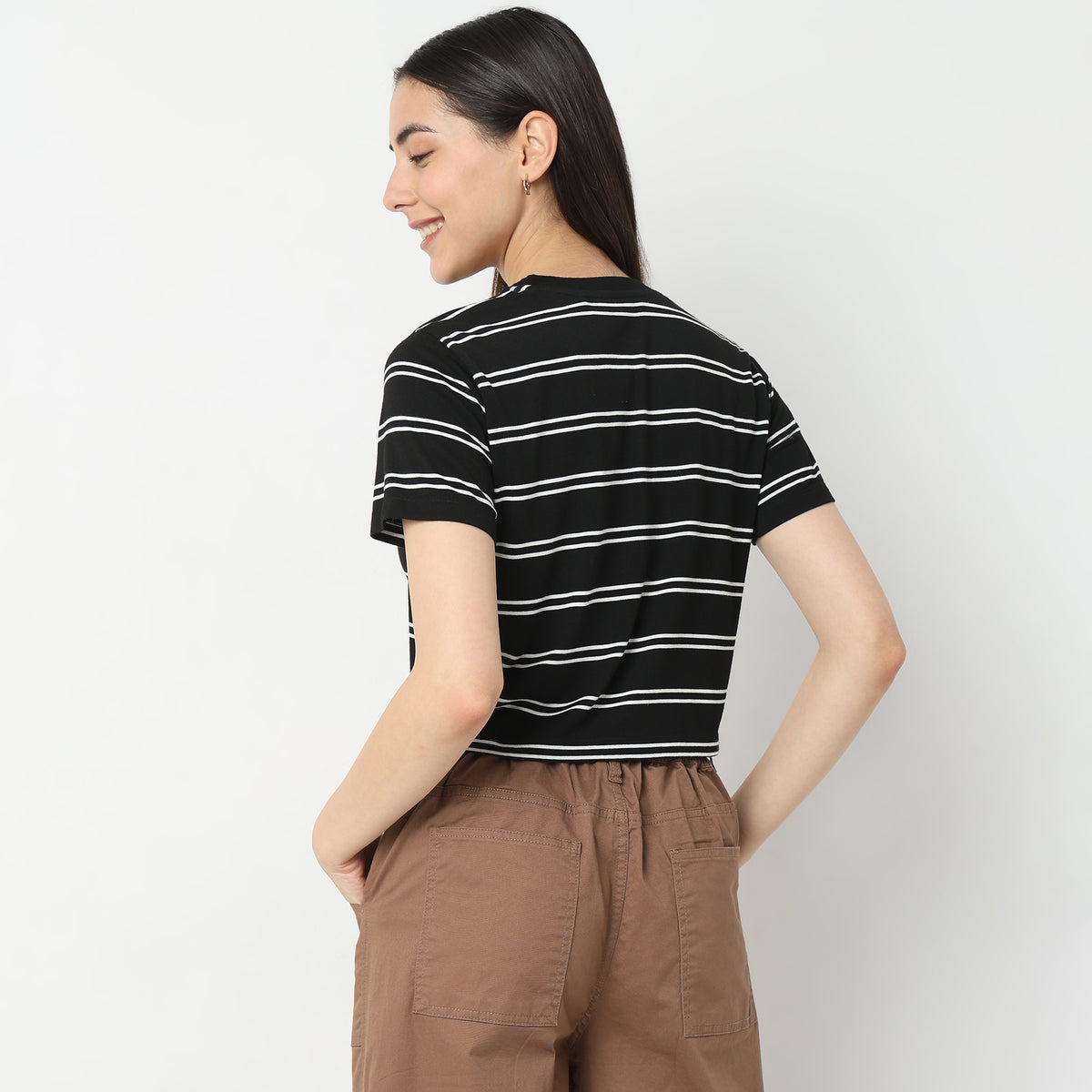 Slim Fit Striped T-Shirt