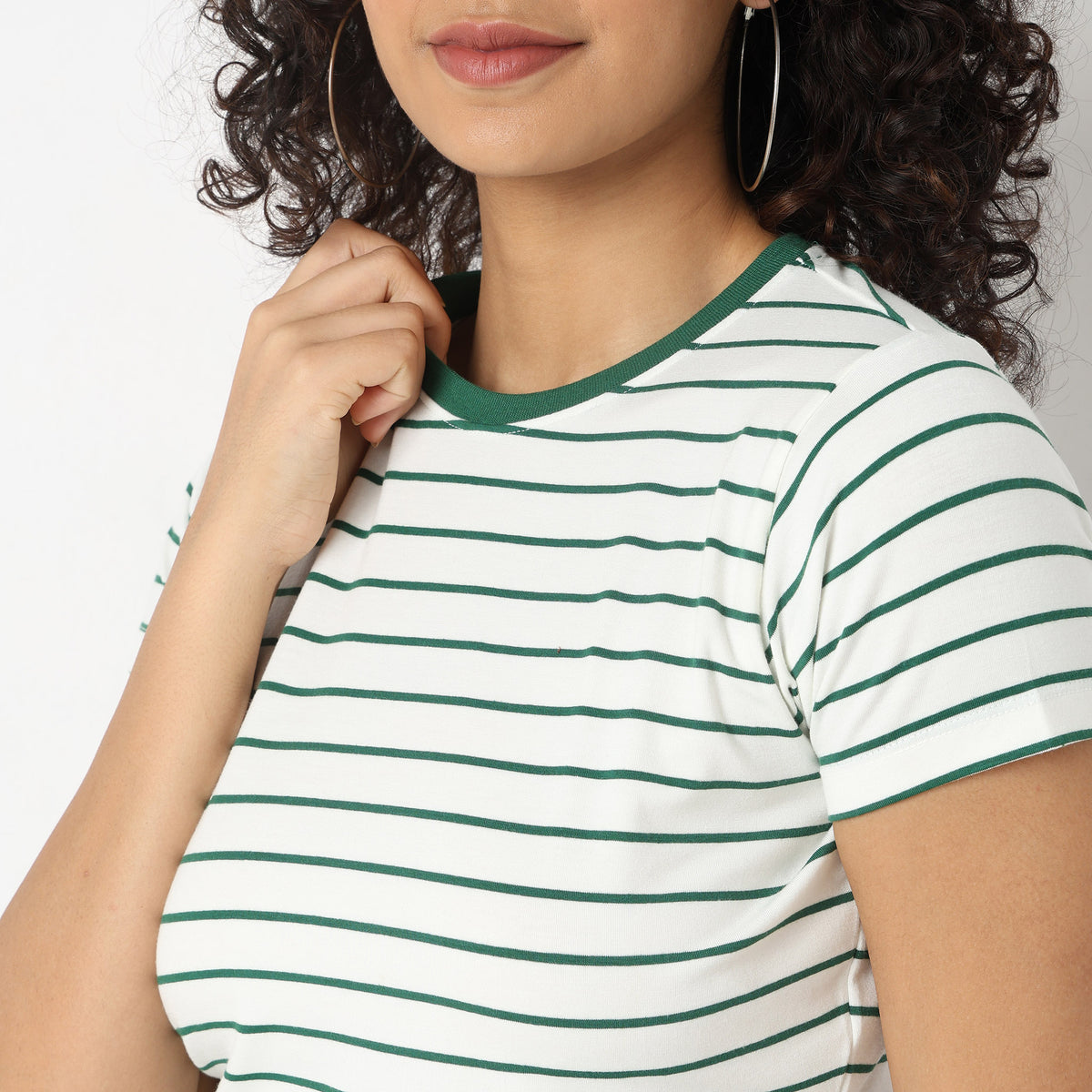 Slim Fit Striped T-Shirt