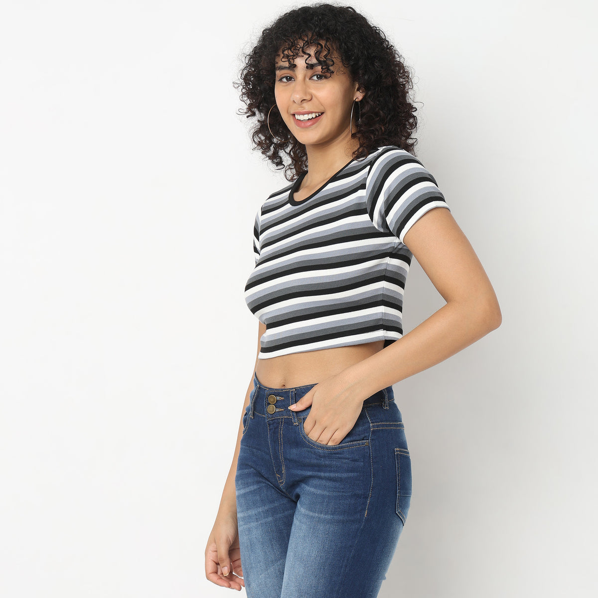 Slim Fit Striped T-Shirt