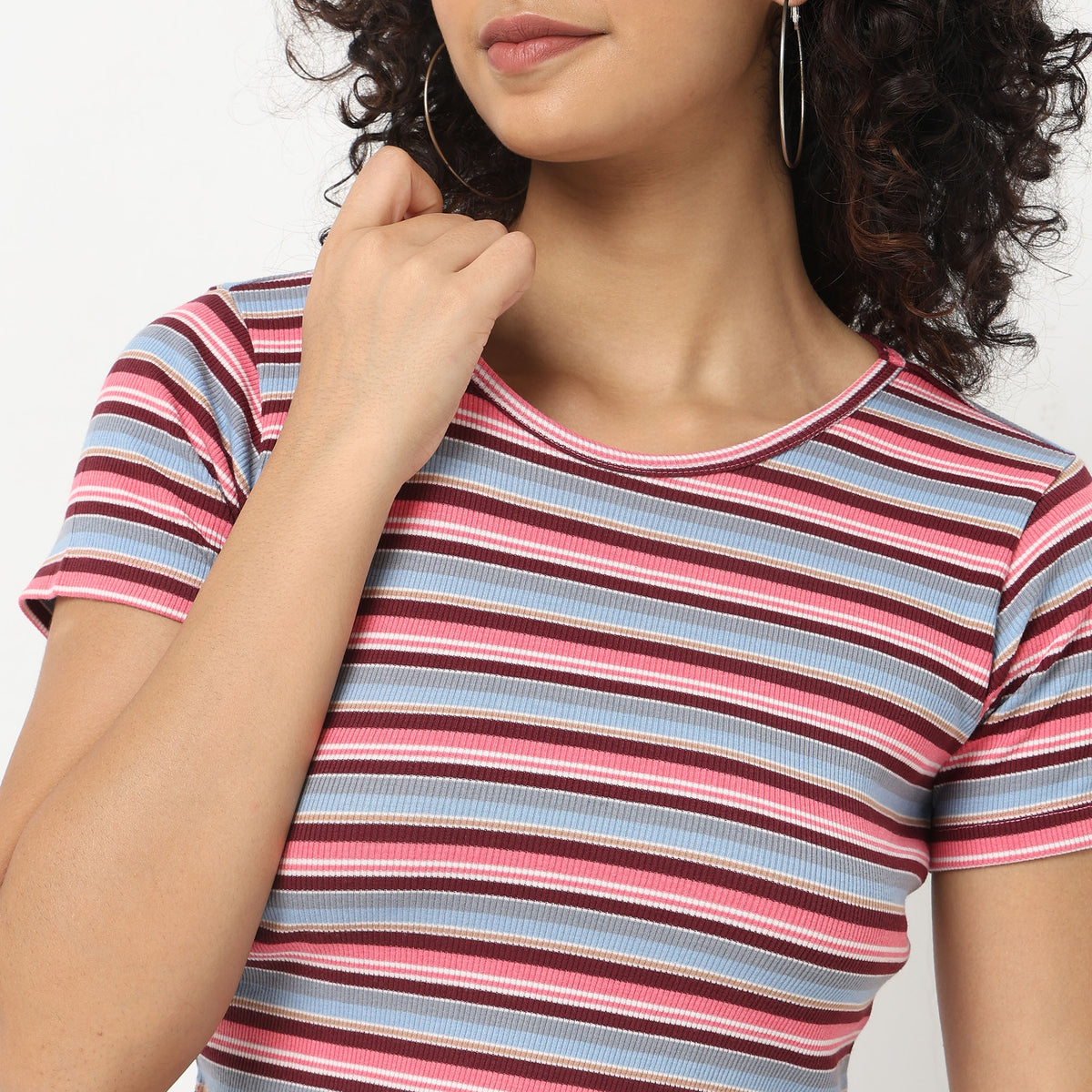 Slim Fit Striped T-Shirt