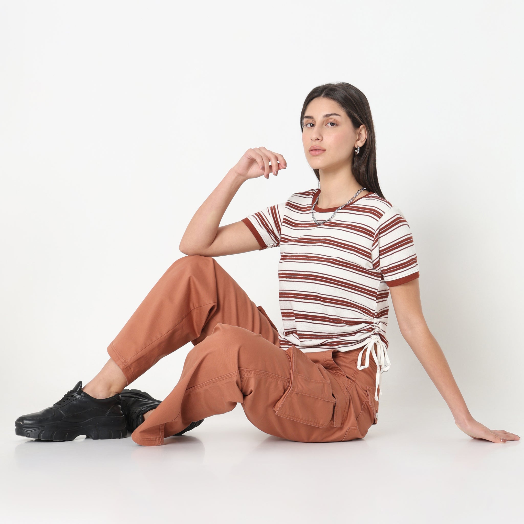 Fitted Striped T-Shirt