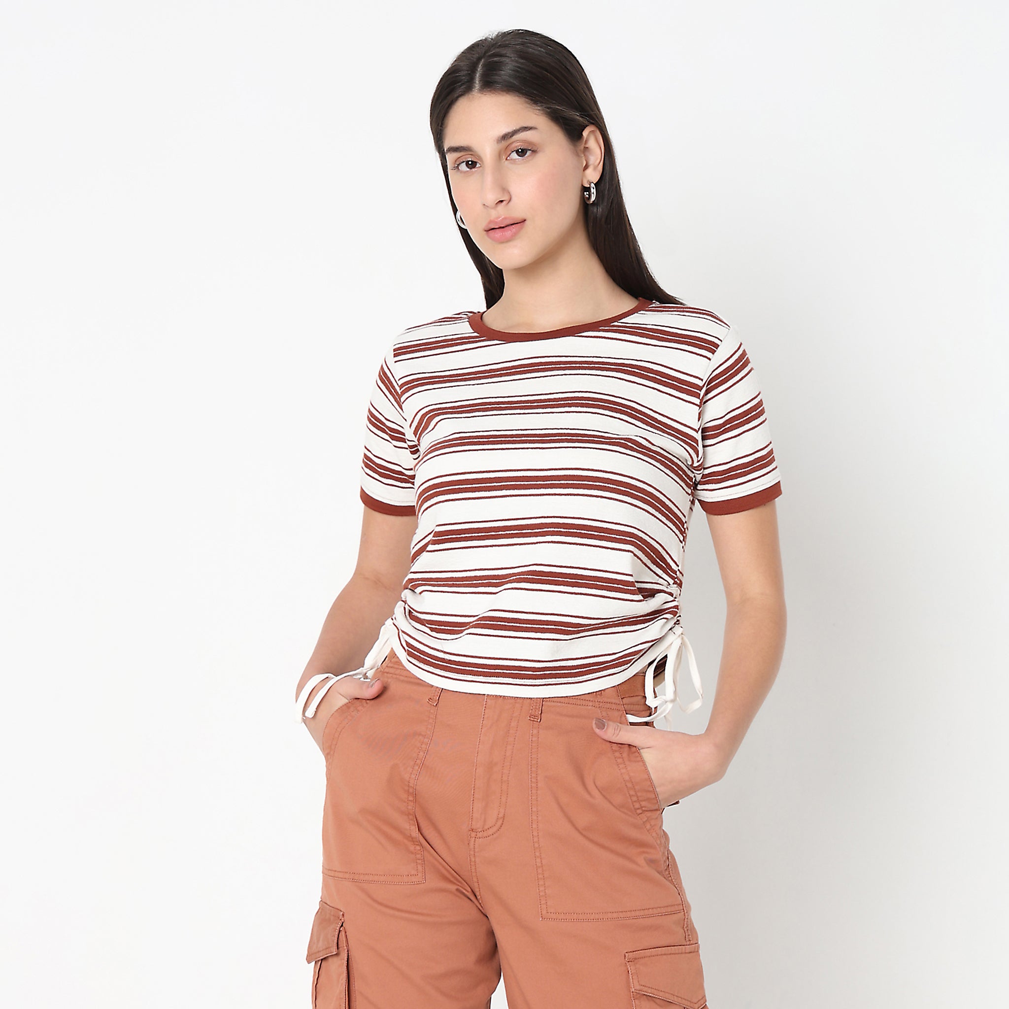 Fitted Striped T-Shirt