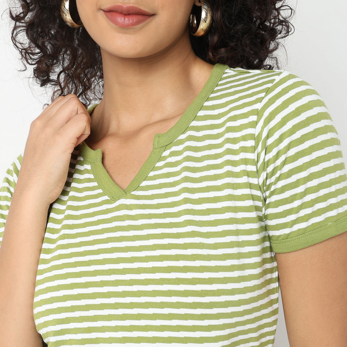 Slim Fit Striped T-Shirt