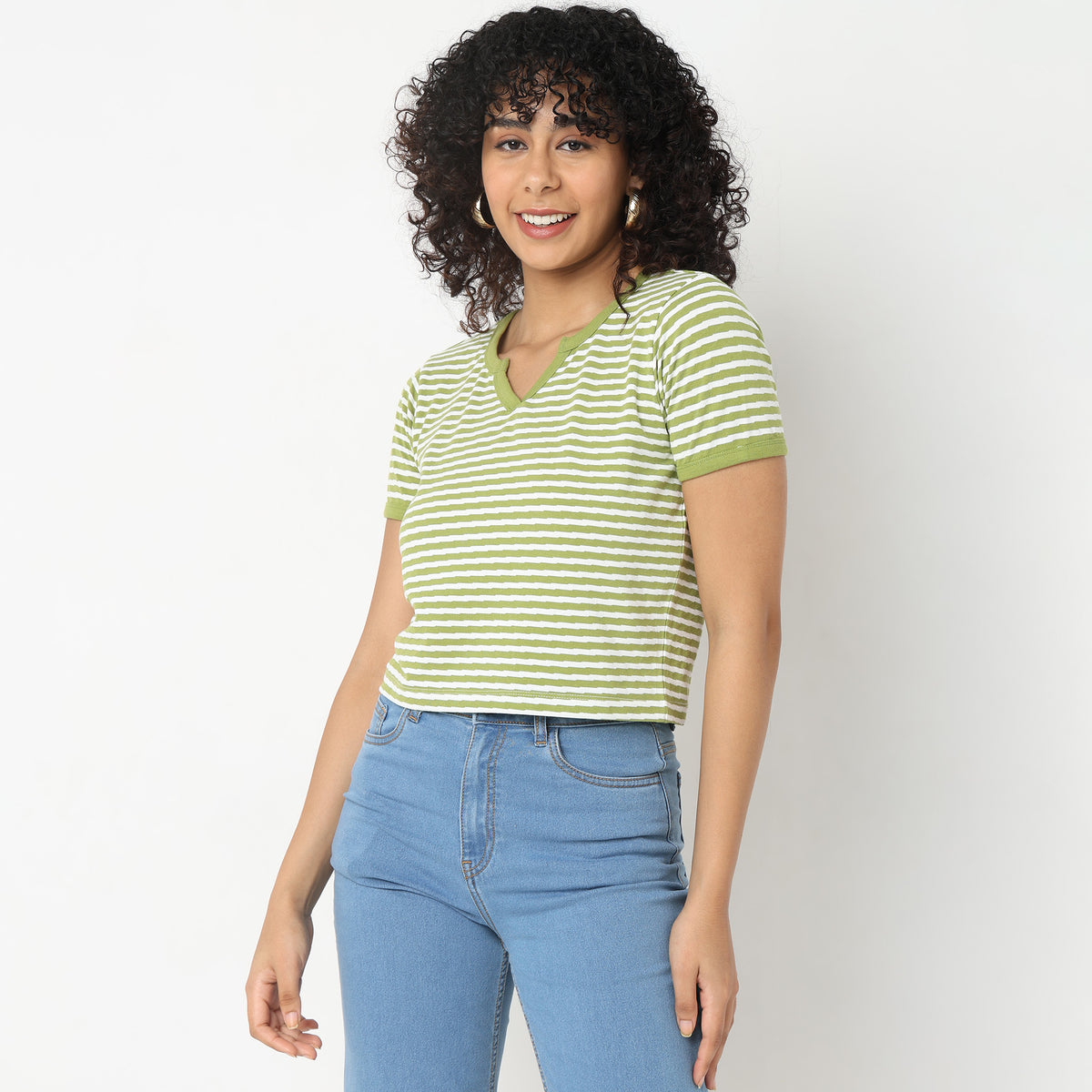 Slim Fit Striped T-Shirt