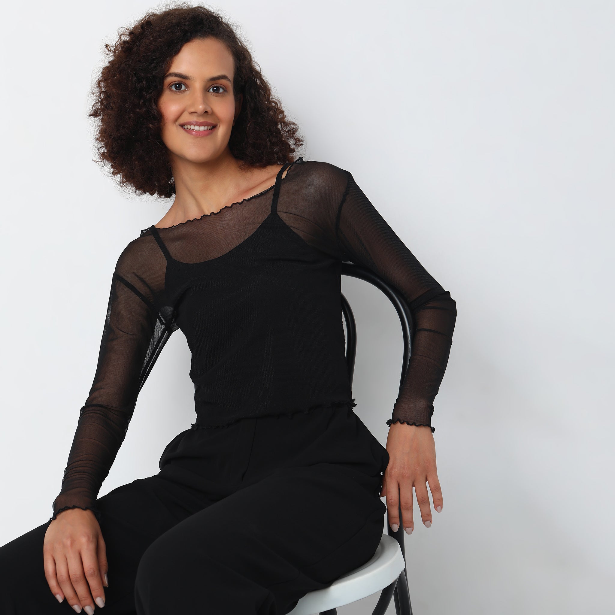 Regular Fit Solid T-Shirt