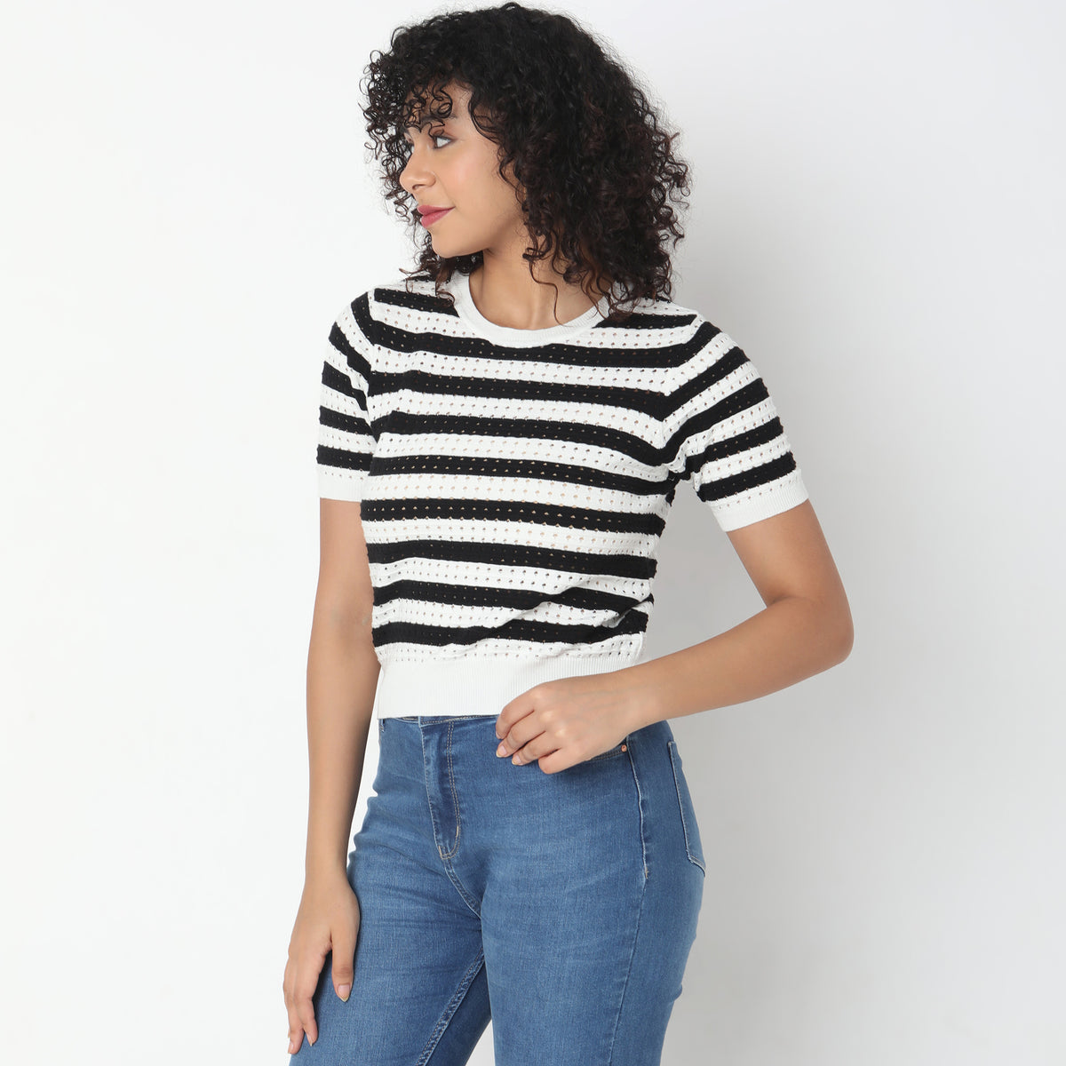 Regular Fit Striped T-Shirt