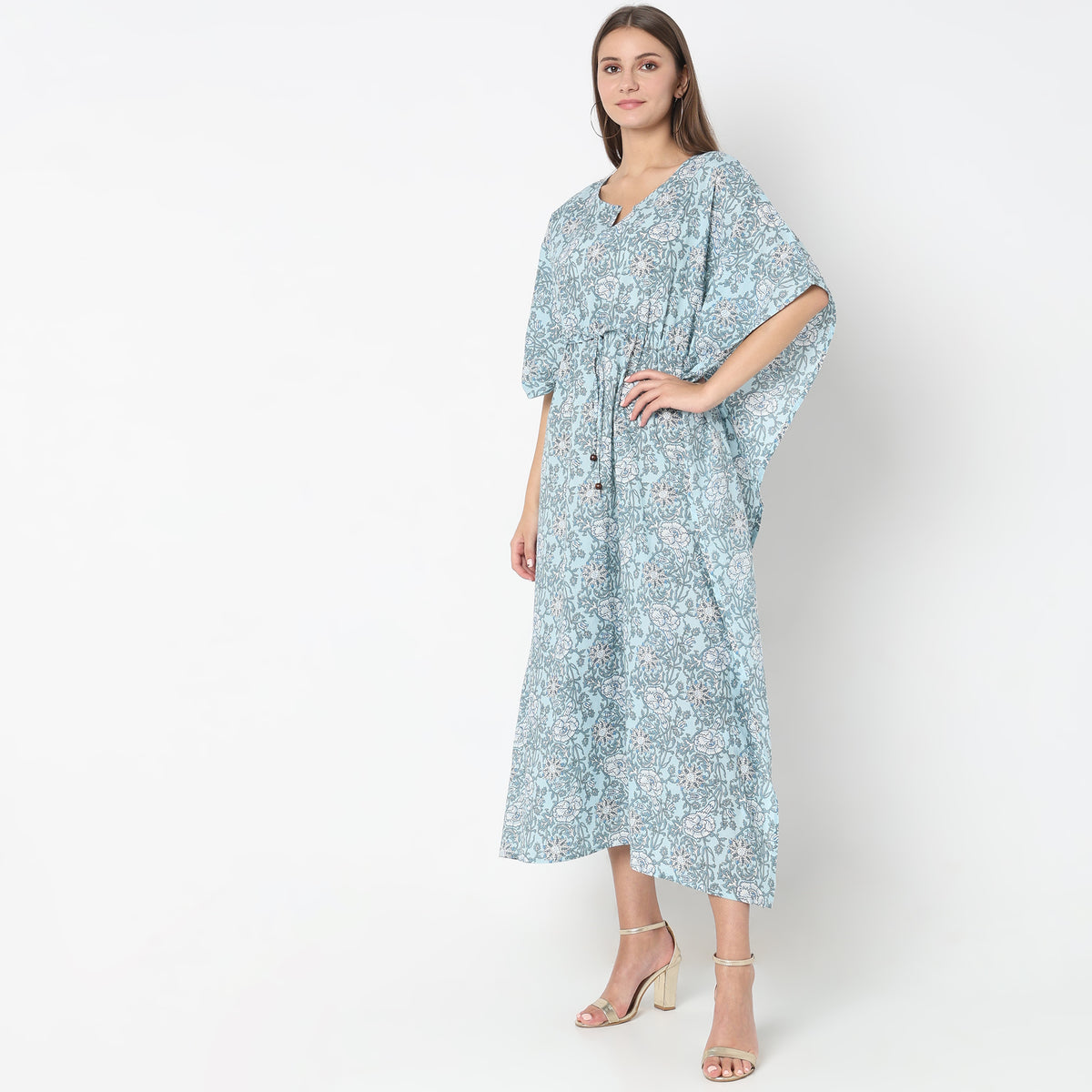 Regular Fit Printed Gown