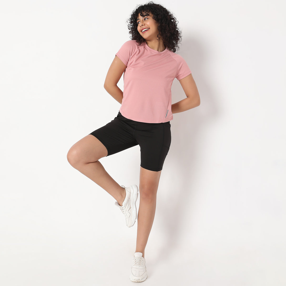 Regular Fit Solid T-Shirt