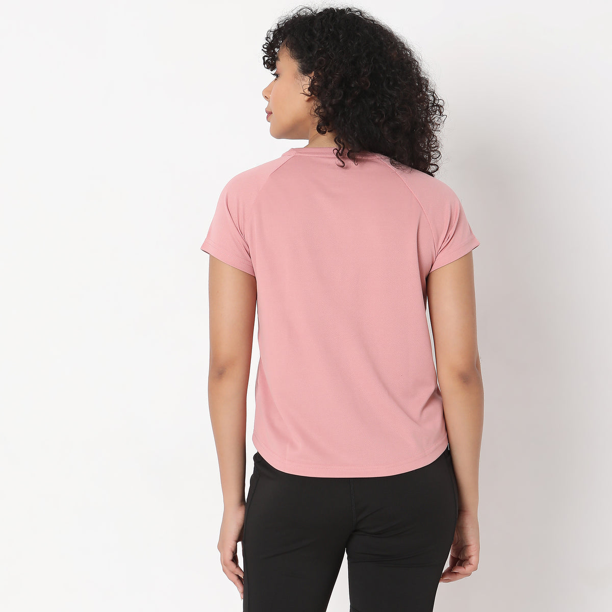 Regular Fit Solid T-Shirt