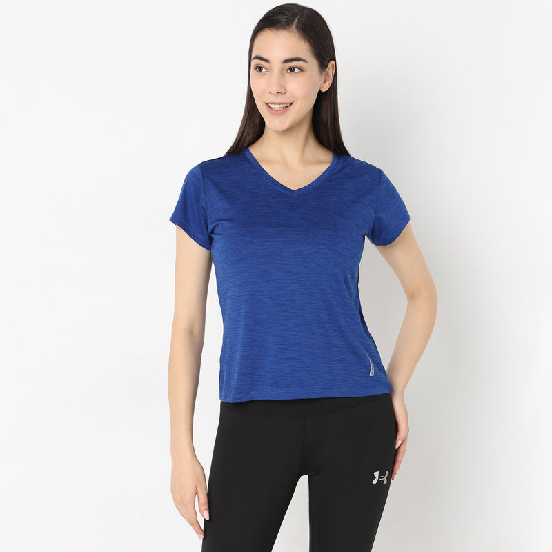 Regular Fit Solid T-Shirt