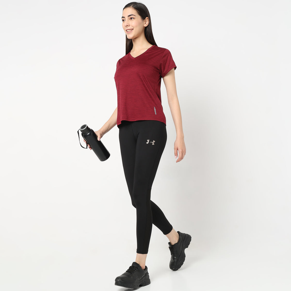 Regular Fit Solid T-Shirt