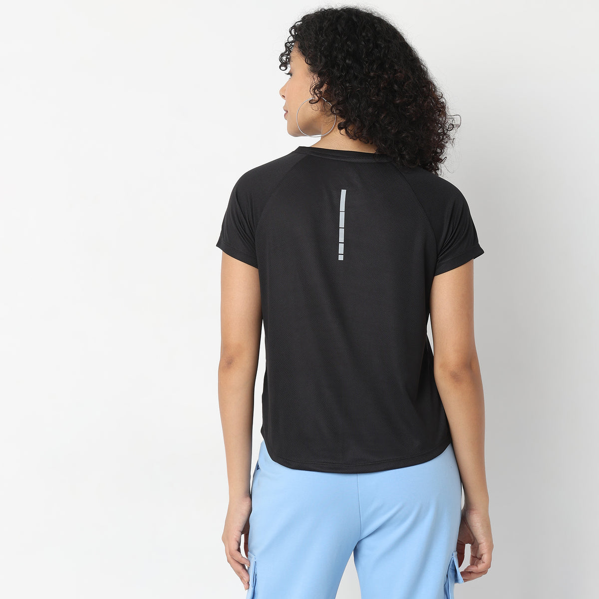 Regular Fit Solid T-Shirt