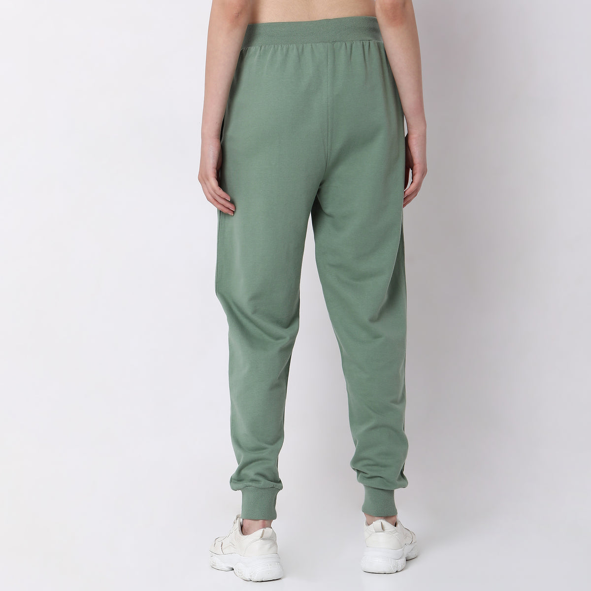 Slim Fit Graphic Mid Rise Joggers