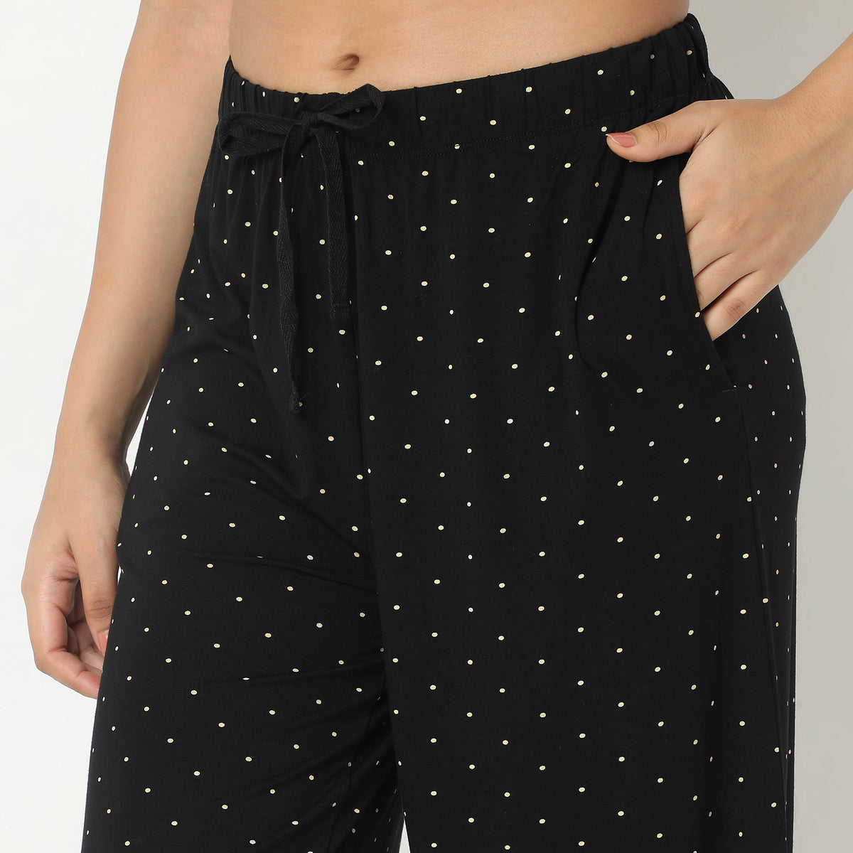 Regular Fit Printed Mid Rise Culottes