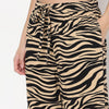 Regular Fit Animal Print Mid Rise Palazzos
