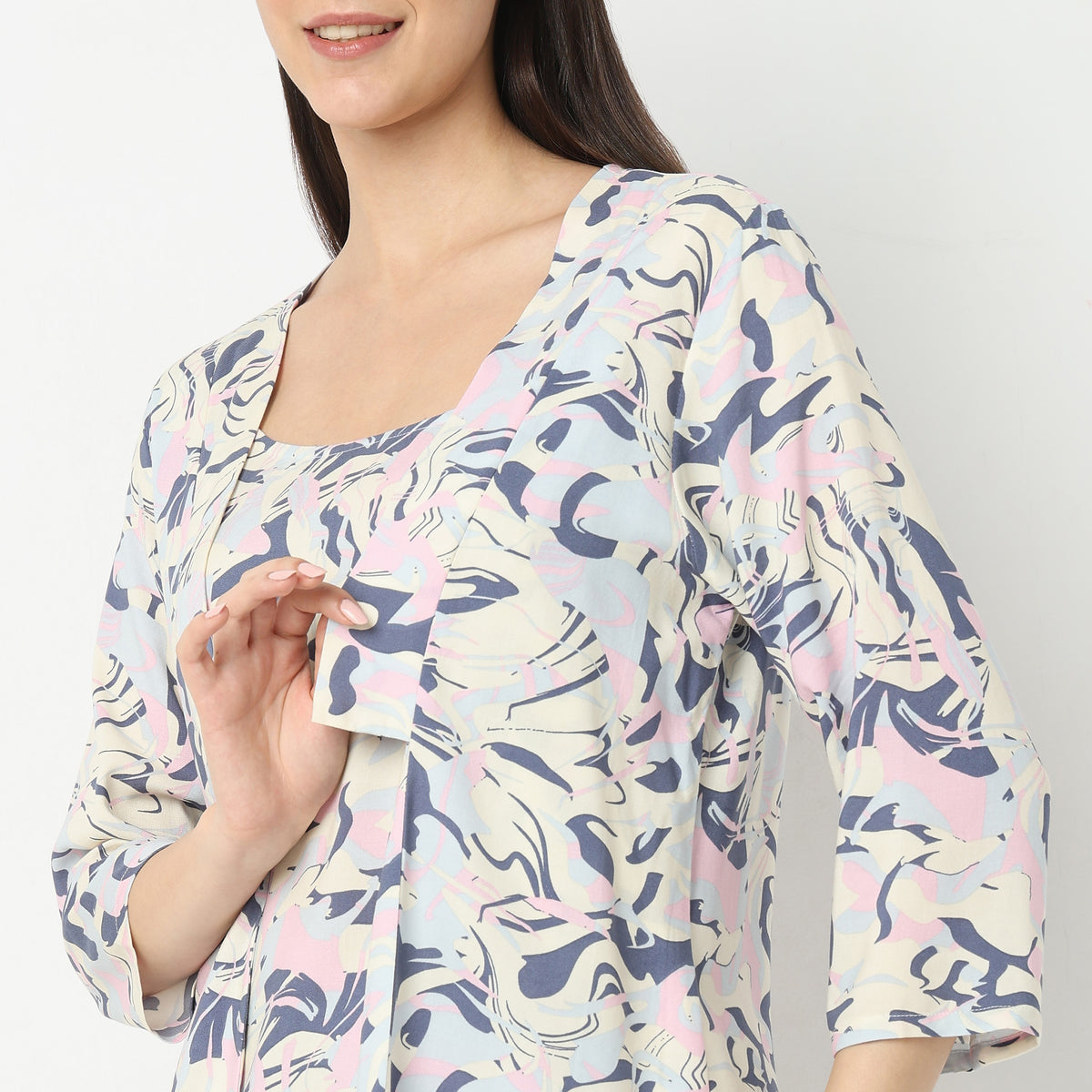 Regular Fit Printed Sleepwear Sets