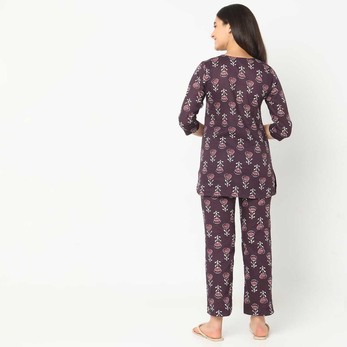 Regular Fit Printed Sleepwear Sets