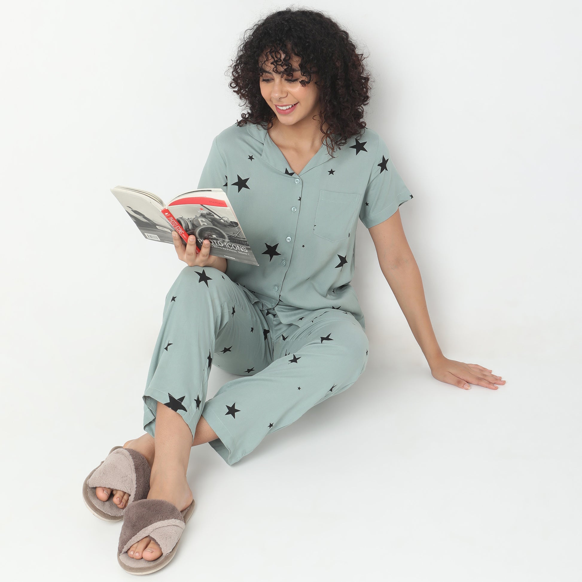 Regular Fit Printed Sleepwear Sets