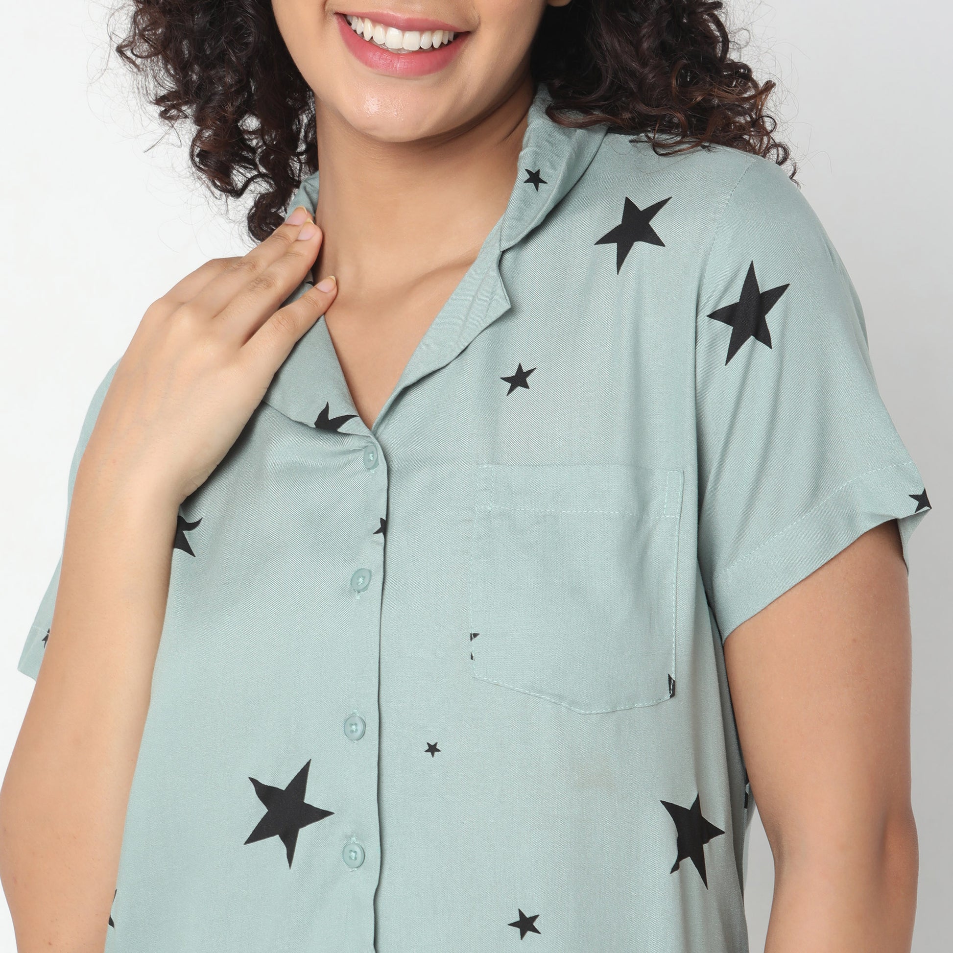 Regular Fit Printed Sleepwear Sets