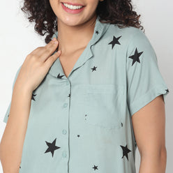 Regular Fit Printed Sleepwear Sets