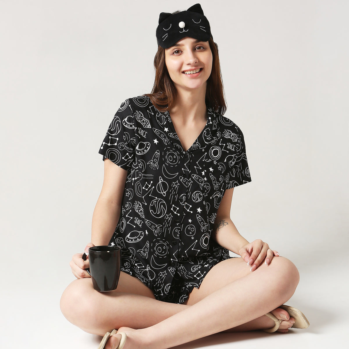 Regular Fit Printed Sleepwear Sets