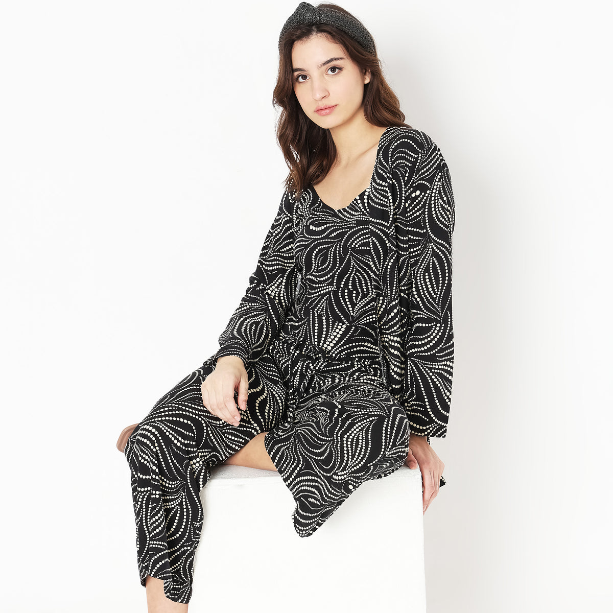 Regular Fit Printed Sleepwear Sets