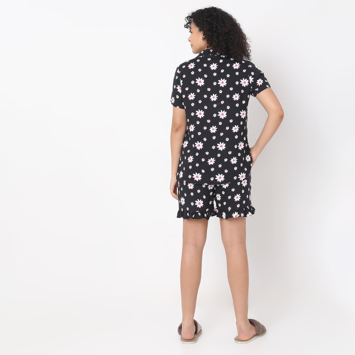 Regular Fit Floral Sleepwear Sets