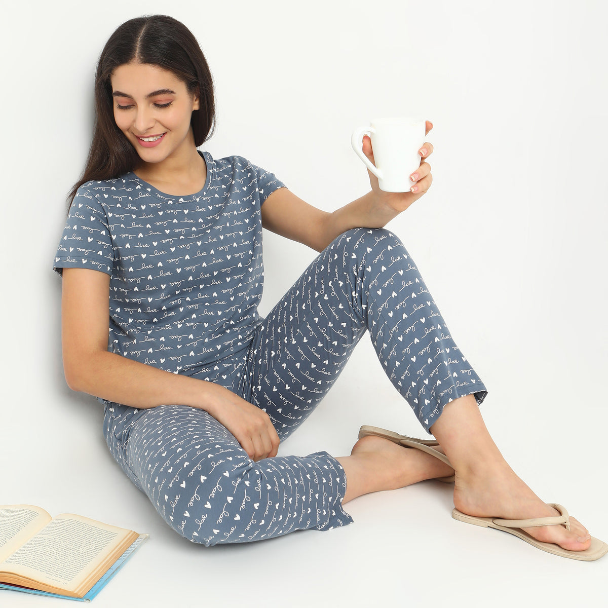Regular Fit Heart Top