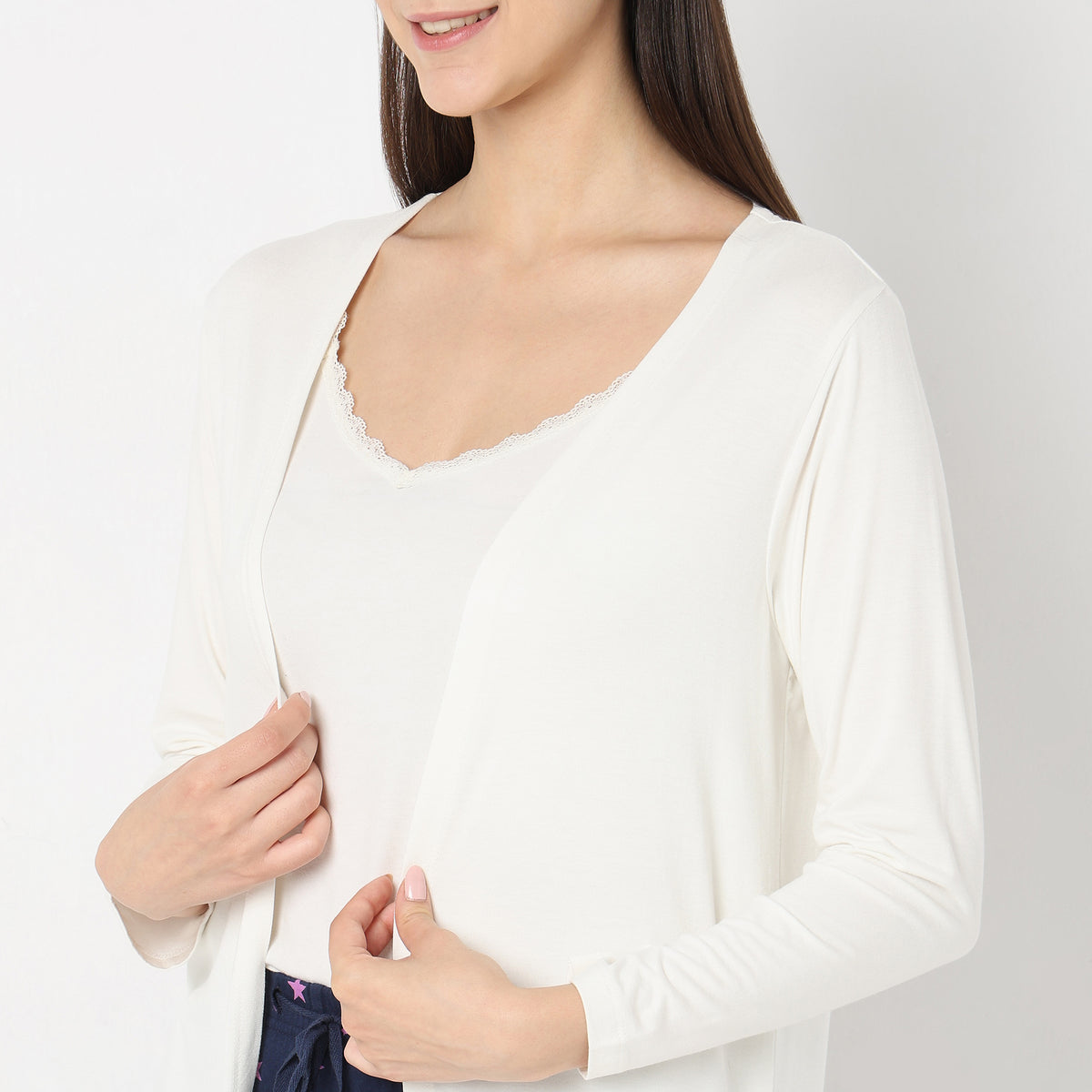 Regular Fit Solid Top