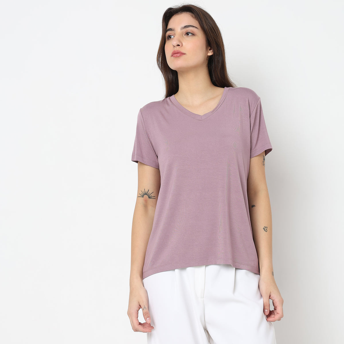 Regular Fit Solid Top