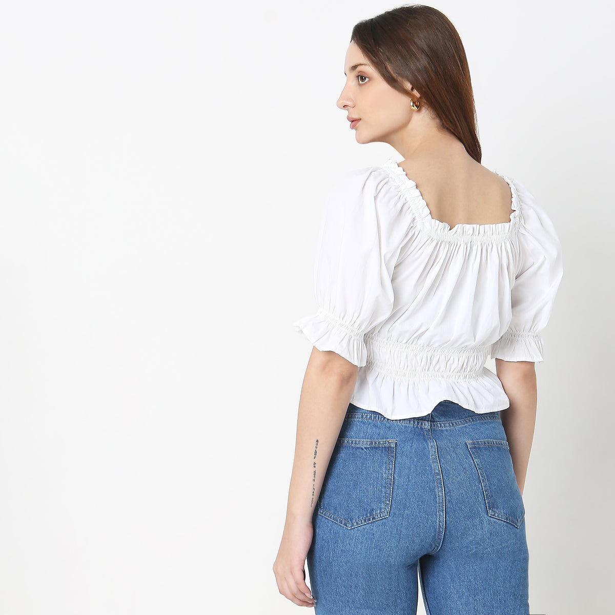 Regular Fit Solid Top