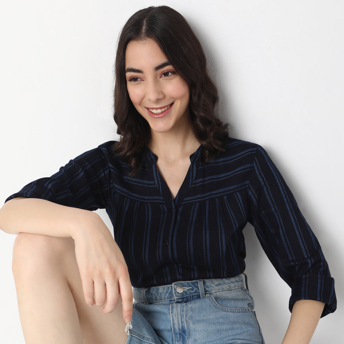 Regular Fit Striped Shirt