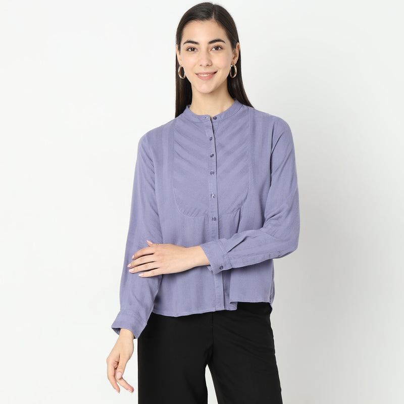 Regular Fit Solid Top