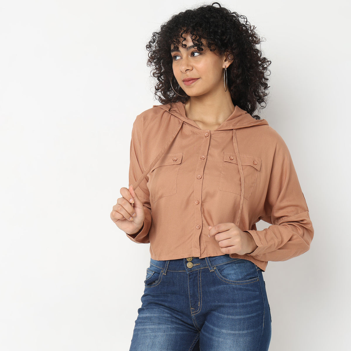 Regular Fit Solid Top