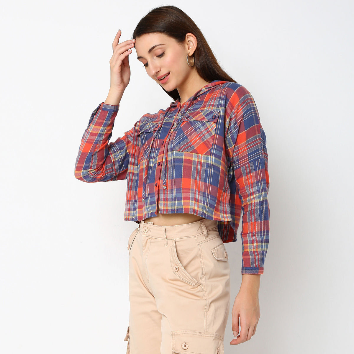 Regular Fit Checkered Shirt