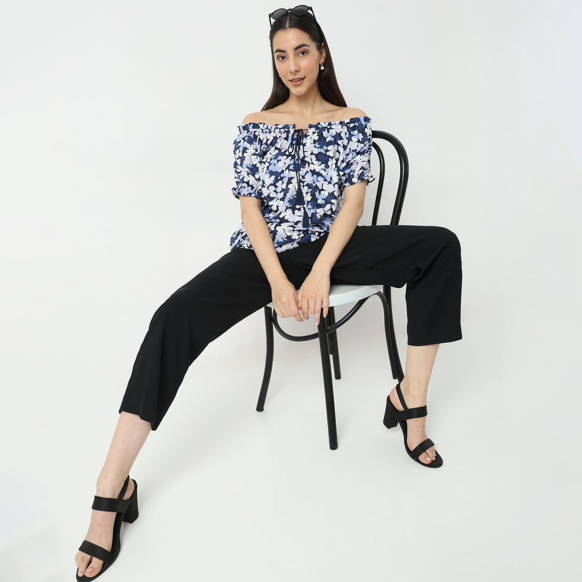 Regular Fit Floral Top