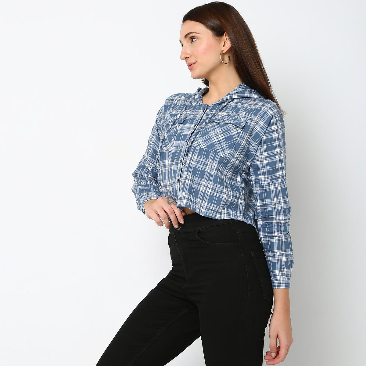 Regular Fit Checkered Shirt